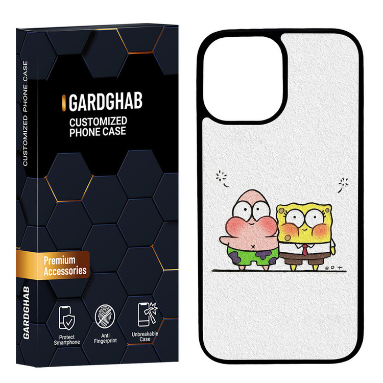 کاور گارد قاب مدل پشت گلس فانتزی مناسب برای گوشی موبایل اپل iPhone 12 Pro Max