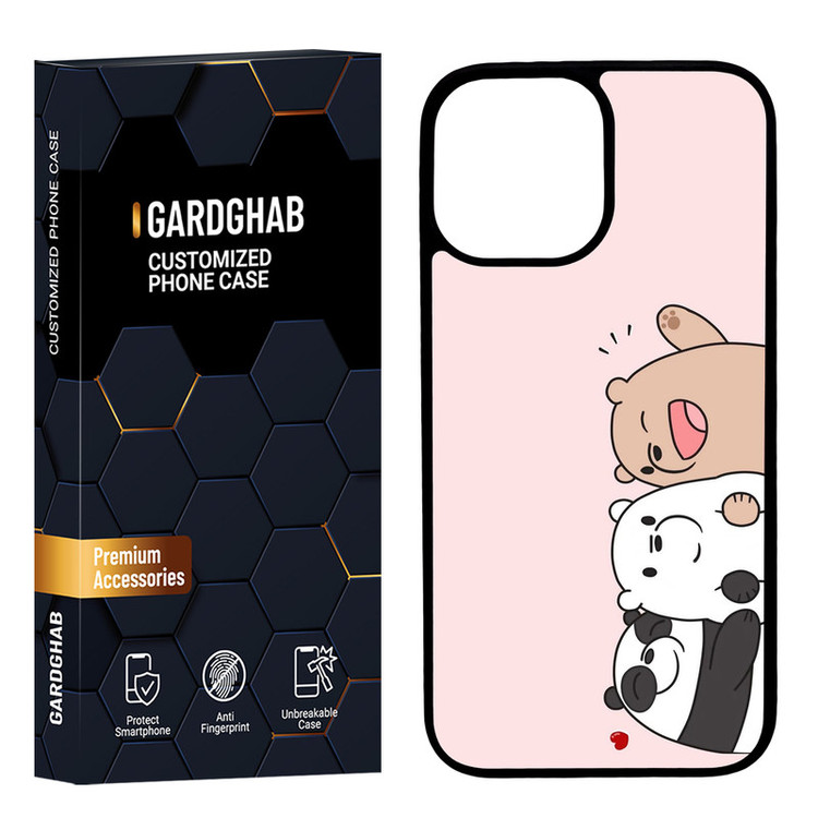کاور گارد قاب مدل پشت گلس فانتزی مناسب برای گوشی موبایل اپل iPhone 12 Pro Max