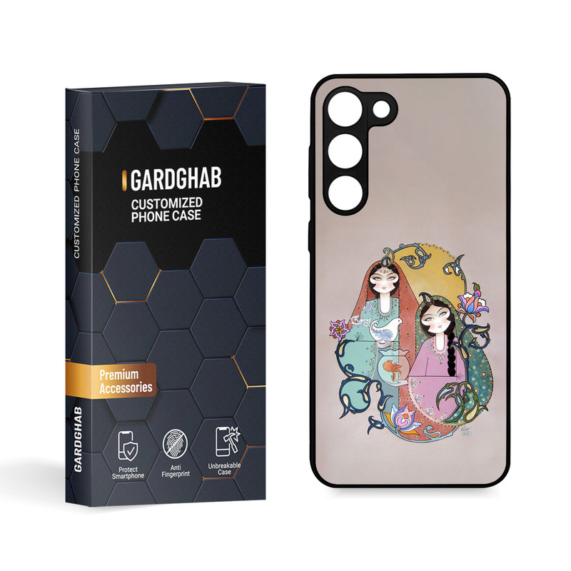 کاور گارد قاب مدل دخترانه مناسب برای گوشی موبایل سامسونگ Galaxy S23 Plus