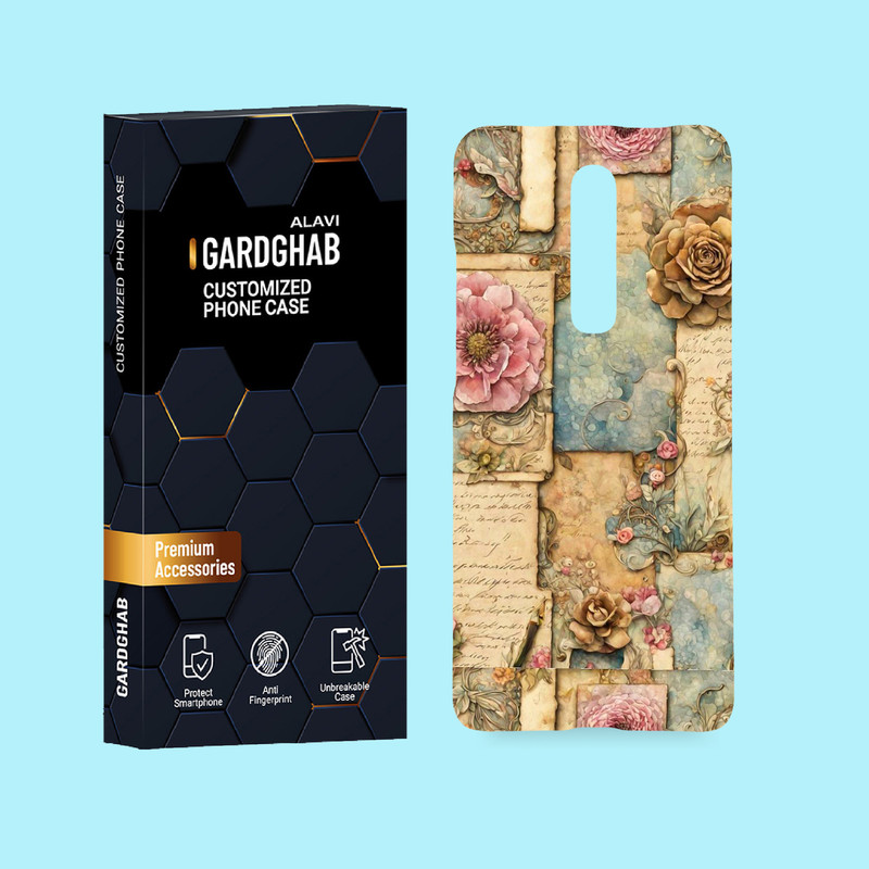 کاور گارد قاب علوی مدل گل مناسب برای گوشی موبایل شیائومی Mi 9T / Mi 9T Pro