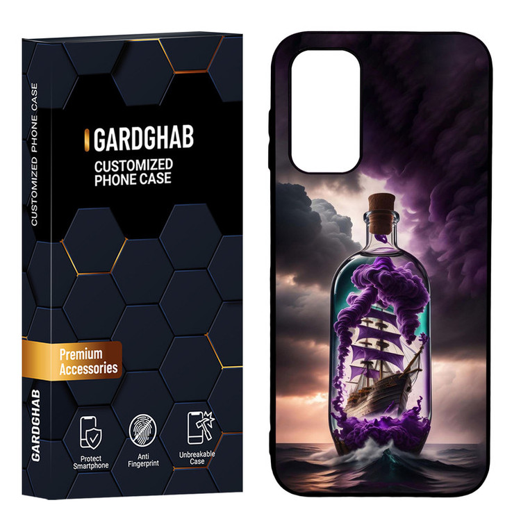 کاور گارد قاب مدل هنری مناسب برای گوشی موبایل سامسونگ Galaxy A14