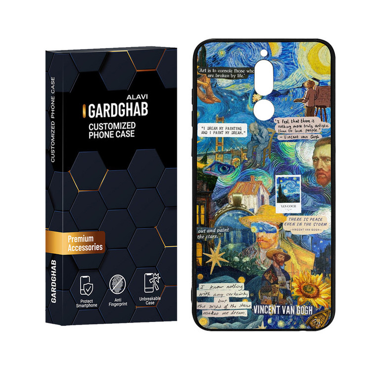 کاور گارد قاب علوی مدل Glass مناسب برای گوشی موبایل هواوی Mate 10 Lite