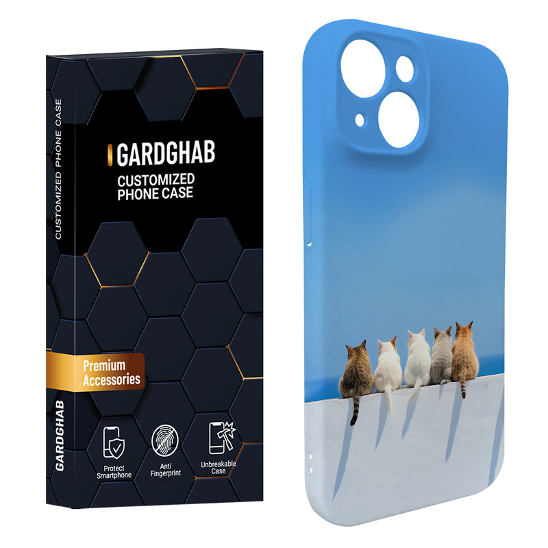 کاور گارد قاب مدل هنری مناسب برای گوشی موبایل اپل iPhone 14 Plus