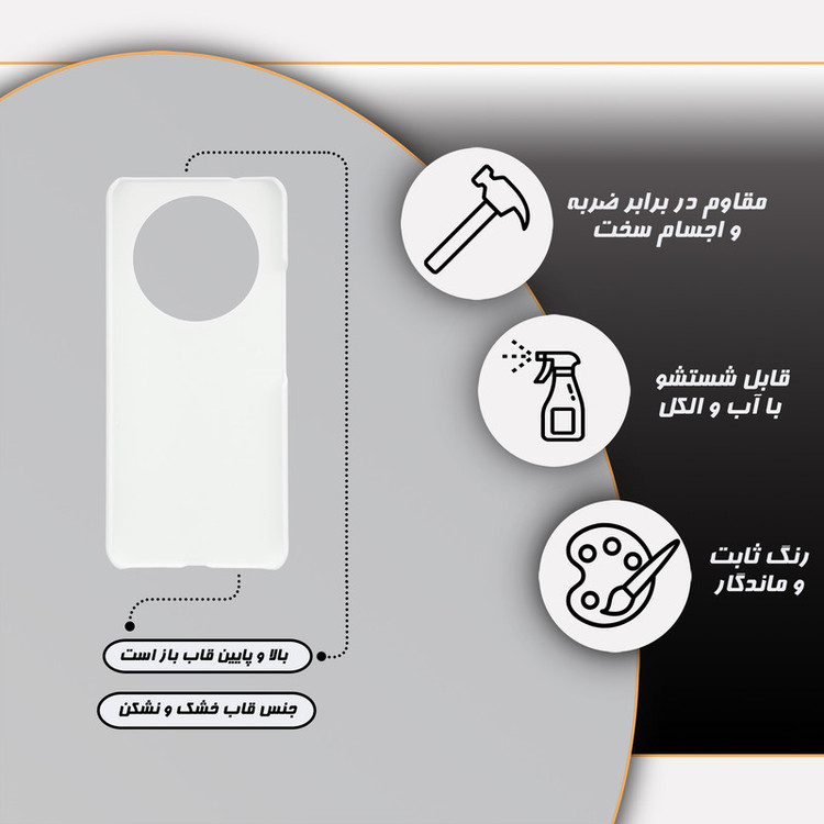 کاور گارد قاب مدل منظره مناسب برای گوشی موبایل شیائومی Redmi A3