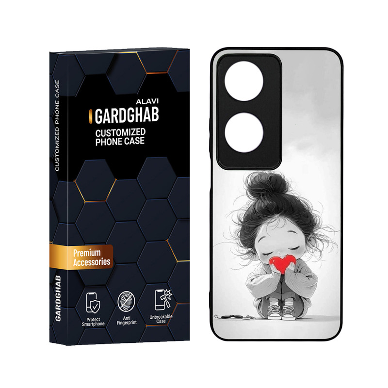 کاور گارد قاب علوی مدل دور ژله ای فانتزی مناسب برای گوشی موبایل آنر X7B 4G