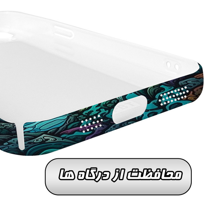 کاور گارد قاب مدل هنری مناسب برای گوشی موبایل اپل iPhone 14