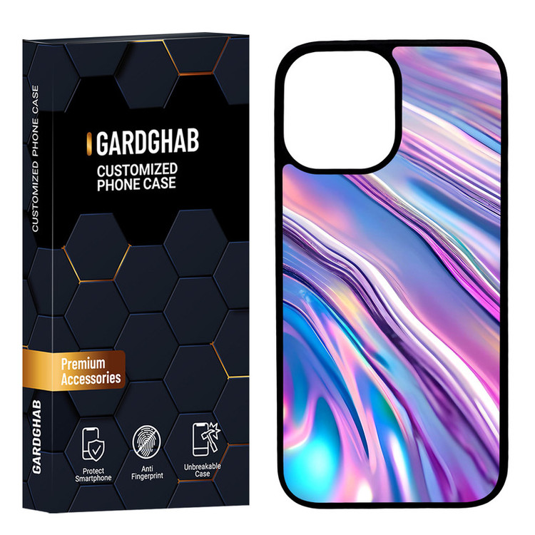 کاور گارد قاب مدل پشت گلس ساده مناسب برای گوشی موبایل اپل iPhone 12 Pro Max