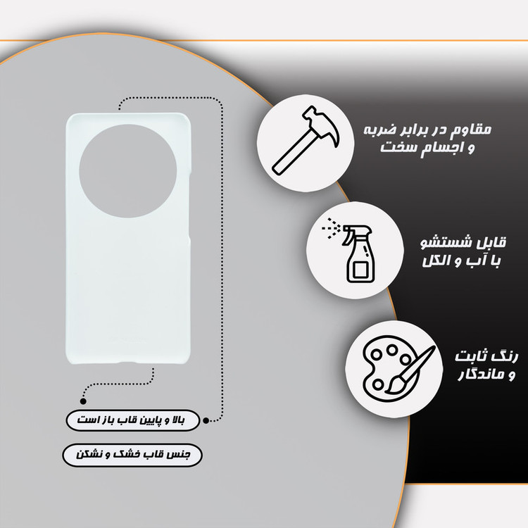 کاور گارد قاب مدل هنری مناسب برای گوشی موبایل شیائومی Mi 14 Ultra