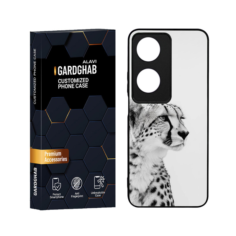 کاور گارد قاب علوی مدل دور ژله ای حیوانات مناسب برای گوشی موبایل آنر X7B 4G