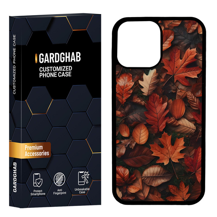 کاور گارد قاب مدل پشت گلس برگ مناسب برای گوشی موبایل اپل iPhone 13 Pro Max
