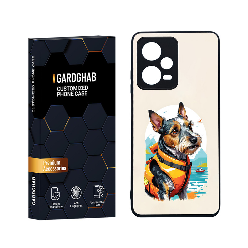 کاور گارد قاب مدل هنری مناسب برای گوشی موبایل شیائومی Redmi Note 12 Pro 5G