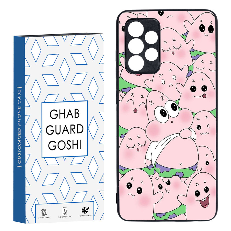 کاور قاب گارد گوشی طرح پاتریک کد TPU-101 مناسب برای گوشی موبایل سامسونگ Galaxy A52