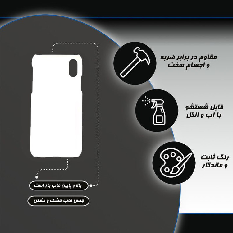 کاور کد DIMO039 مناسب برای گوشی موبایل اپل iphone XS MAX
