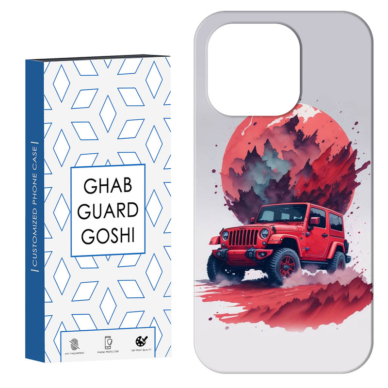 کاور قاب گارد گوشی طرح ماشین کد Dimo-147 مناسب برای گوشی موبایل اپل  IPHONE 16 PRO MAX
