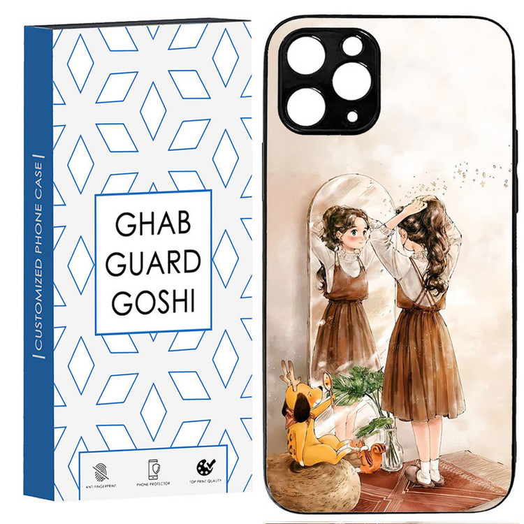 کاور قاب گارد گوشی طرح دخترانه کد TPU-019 مناسب برای گوشی موبایل اپل IPHONE 12 pro max