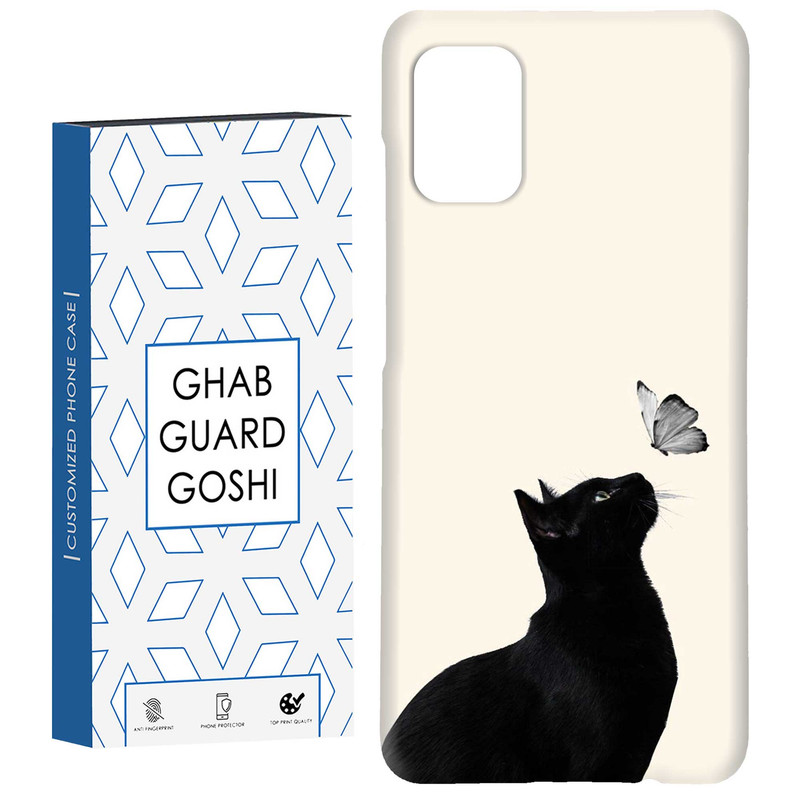 کاور قاب گارد گوشی طرح گربه کد Dimo-316 مناسب برای گوشی موبایل سامسونگ Galaxy A71