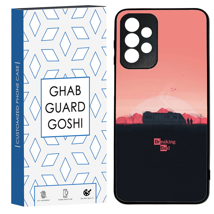 کاور قاب گارد گوشی طرح بریکینگ بد کد TPU-143 مناسب برای گوشی موبایل سامسونگ Galaxy A73