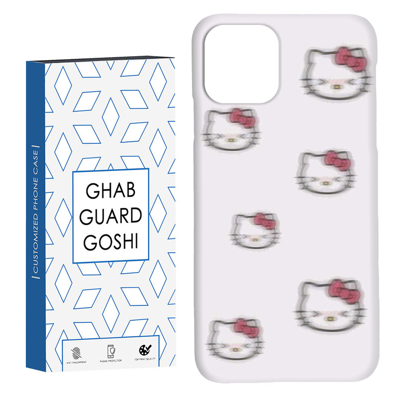 کاور قاب گارد گوشی طرح کیتی کد Dimo-904 مناسب برای گوشی موبایل اپل  IPHONE 11