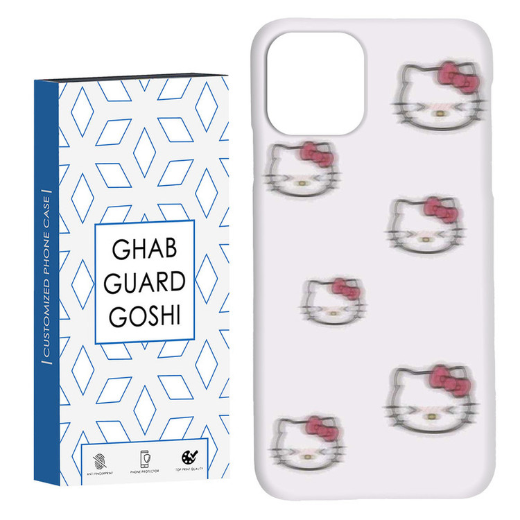 کاور قاب گارد گوشی طرح کیتی کد Dimo-904 مناسب برای گوشی موبایل اپل IPHONE 11