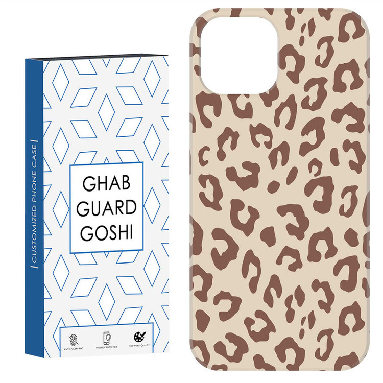 کاور قاب گارد گوشی طرح پلنگی کد Dimo-060 مناسب برای گوشی موبایل اپل IPHONE 15