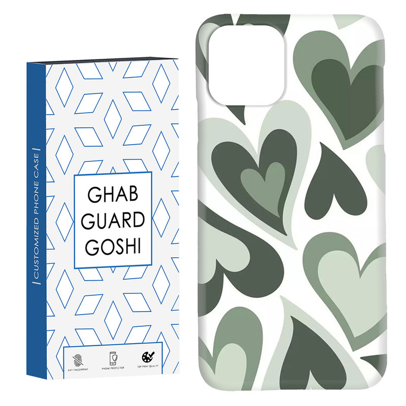 کاور قاب گارد گوشی طرح قلب کد Dimo-495 مناسب برای گوشی موبایل اپل  IPHONE 11 PRO MAX