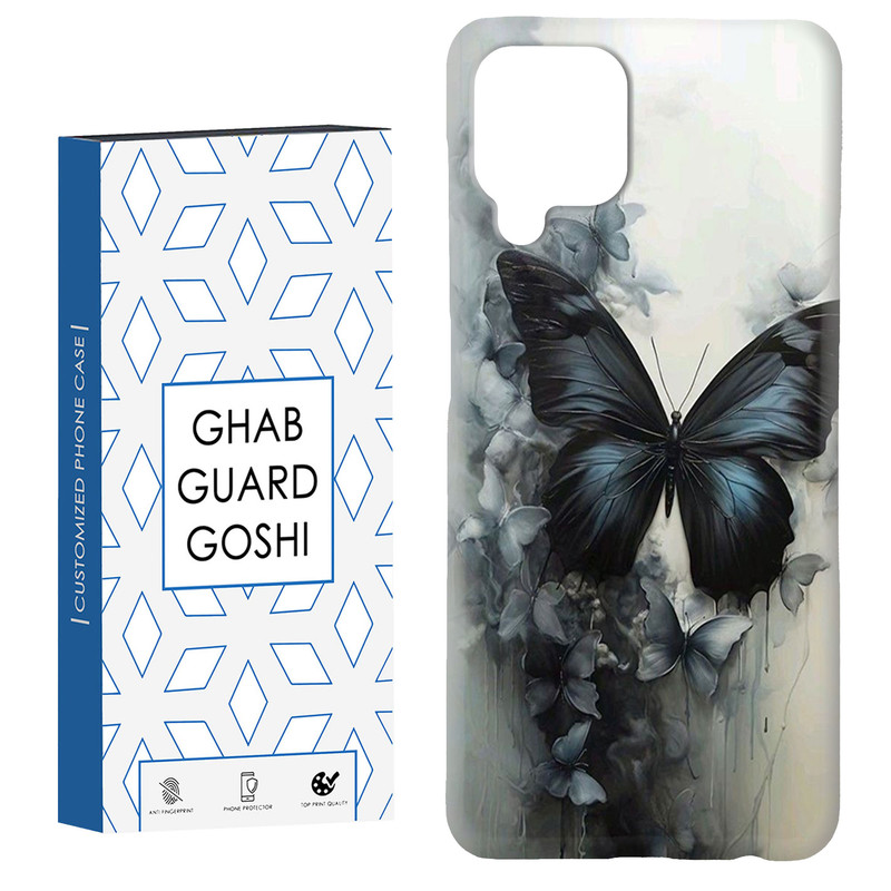 کاور قاب گارد گوشی طرح پروانه کد Dimo-386 مناسب برای گوشی موبایل سامسونگ Galaxy A12 / M12