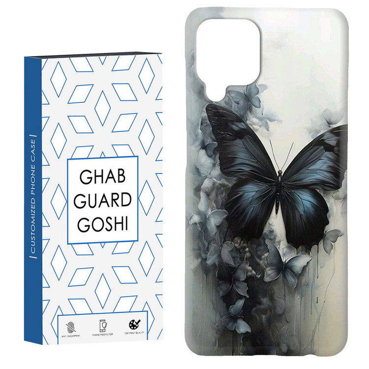 کاور قاب گارد گوشی طرح پروانه کد Dimo-386 مناسب برای گوشی موبایل سامسونگ Galaxy A12 / M12