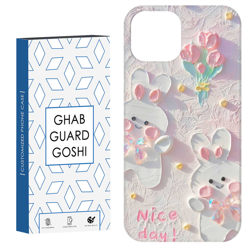 کاور قاب گارد گوشی طرح گل کد Dimo-214 مناسب برای گوشی موبایل اپل  IPHONE 12 / 12 PRO