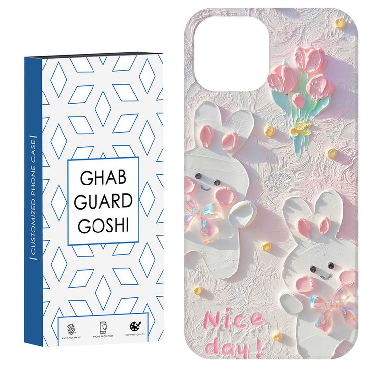کاور قاب گارد گوشی طرح گل کد Dimo-214 مناسب برای گوشی موبایل اپل IPHONE 12 / 12 PRO