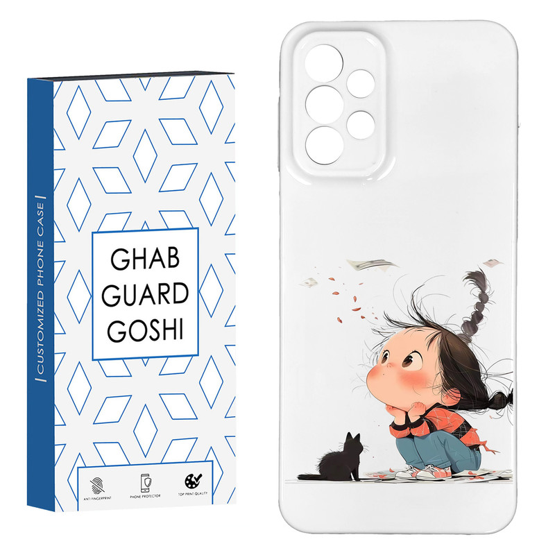 کاور قاب گارد گوشی طرح فانتزی دختر ملوس  کد HARD-05   مناسب برای گوشی موبایل سامسونگ GALAXY A73