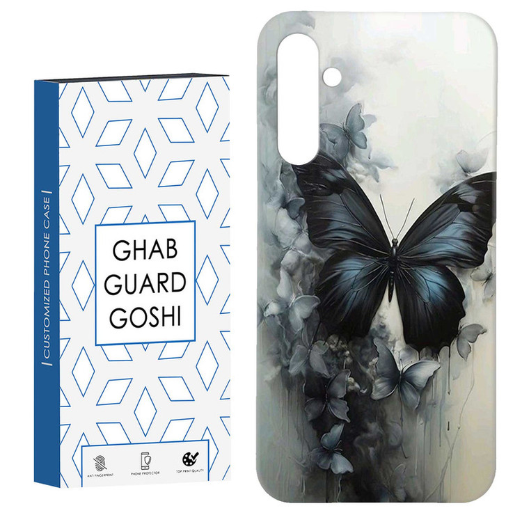 کاور قاب گارد گوشی طرح پروانه کد Dimo-386 مناسب برای گوشی موبایل سامسونگ Galaxy A34 / A34 5g