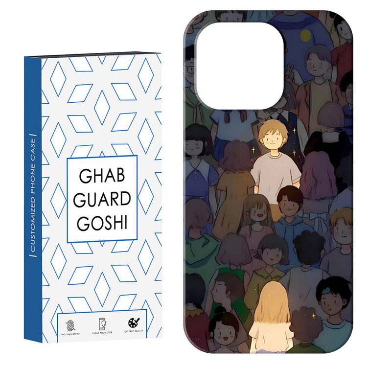 کاور قاب گارد گوشی طرح ست پسرانه کد Dimo-062 مناسب برای گوشی موبایل اپل IPHONE 15 PRO MAX
