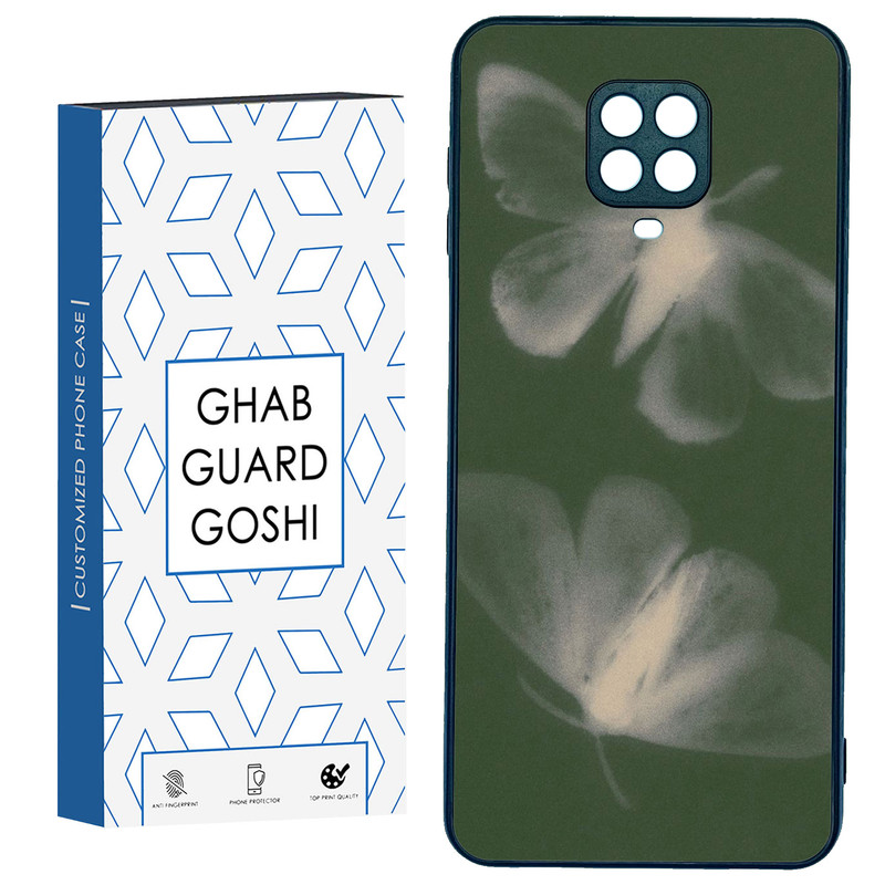 کاور قاب گارد گوشی طرح پروانه کد TPU-167 مناسب برای گوشی موبایل شیائومی Redmi Note 9 pro / Note 9s
