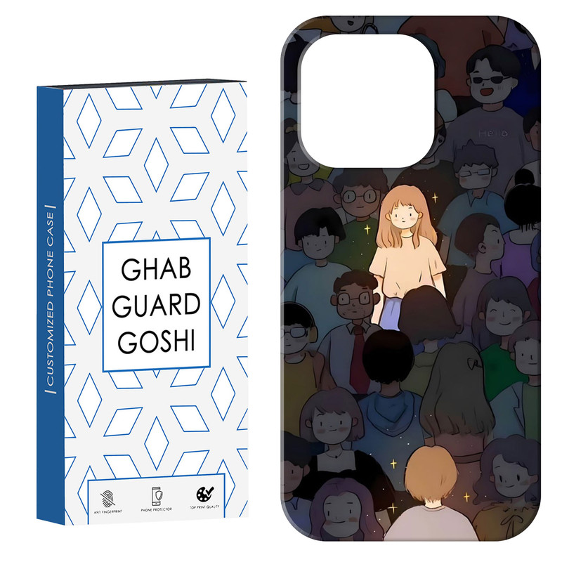 کاور قاب گارد گوشی طرح ست دخترانه کد Dimo-061 مناسب برای گوشی موبایل اپل  IPHONE 16 PRO MAX