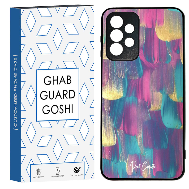 کاور قاب گارد گوشی طرح ابرنگ کد TPU-252 مناسب برای گوشی موبایل سامسونگ Galaxy A73