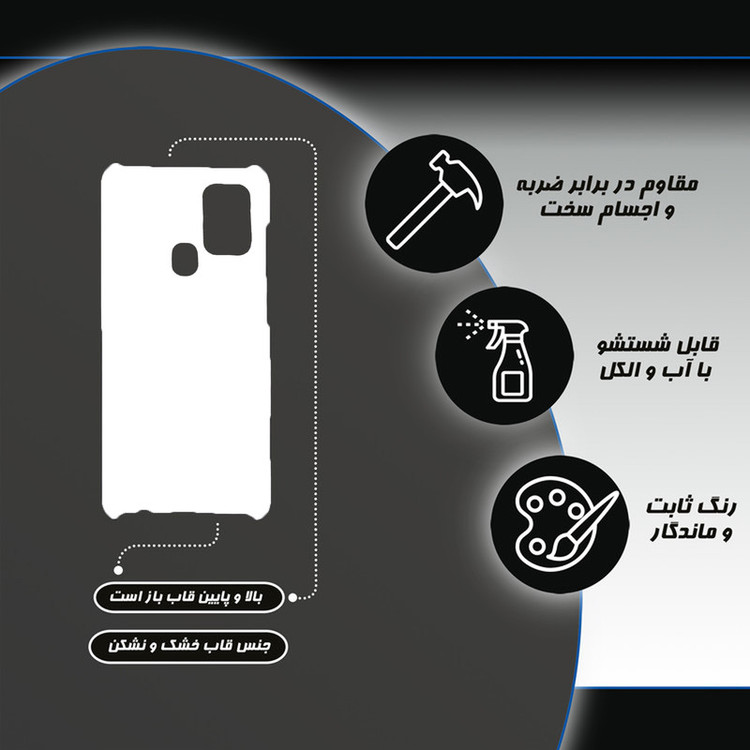 کاور طرح گل کد DIMO-036 مناسب برای گوشی موبایل سامسونگ A 21s