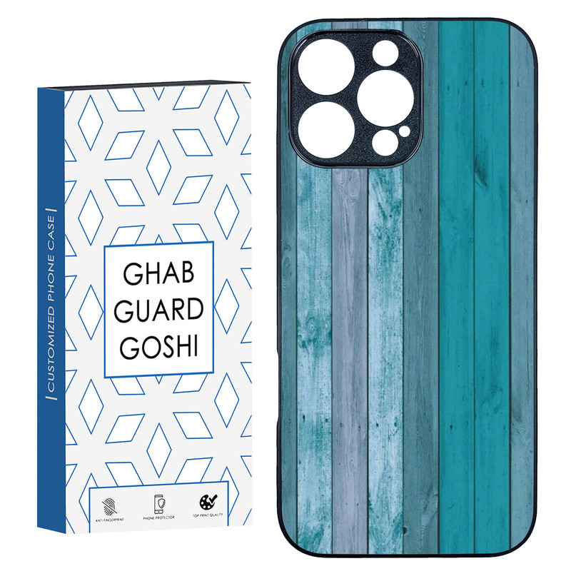 کاور قاب گارد گوشی طرح چوب آبی کد TPU-254 مناسب برای گوشی موبایل اپل Iphone 16 Pro Max