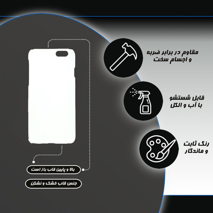 کاور کد DIMO015 مناسب برای گوشی موبایل اپل iphone 7 / 8 / SE 2020