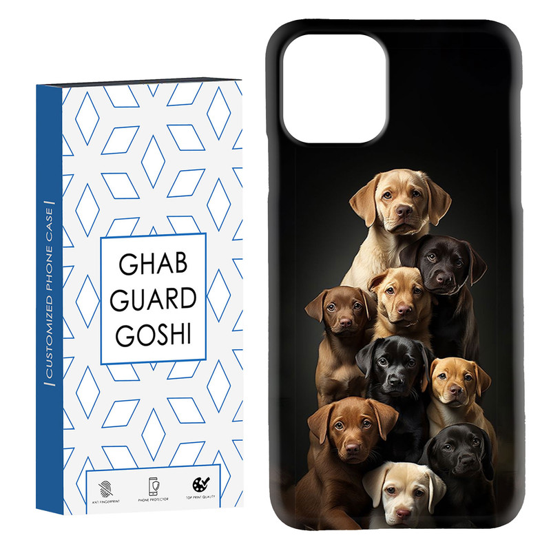 کاور قاب گارد گوشی طرح سگ کد Dimo-378 مناسب برای گوشی موبایل اپل  IPHONE 11