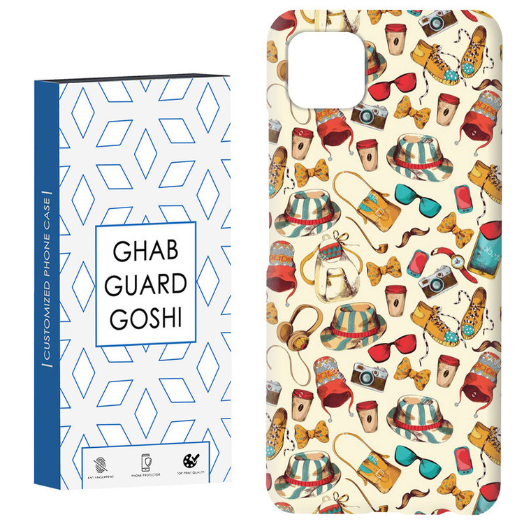 کاور قاب گارد گوشی طرح عینک و کلاه کد Dimo-788 مناسب برای گوشی موبایل سامسونگ GALAXY A22 5G