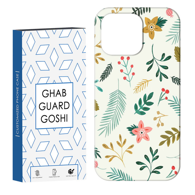 کاور قاب گارد گوشی طرح گل کد Dimo-036 مناسب برای گوشی موبایل اپل IPHONE 13 PRO