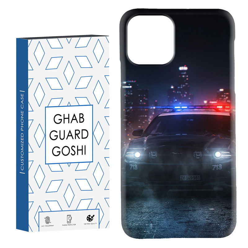 کاور قاب گارد گوشی طرح پلیسی کد Dimo-139 مناسب برای گوشی موبایل اپل  IPHONE 11