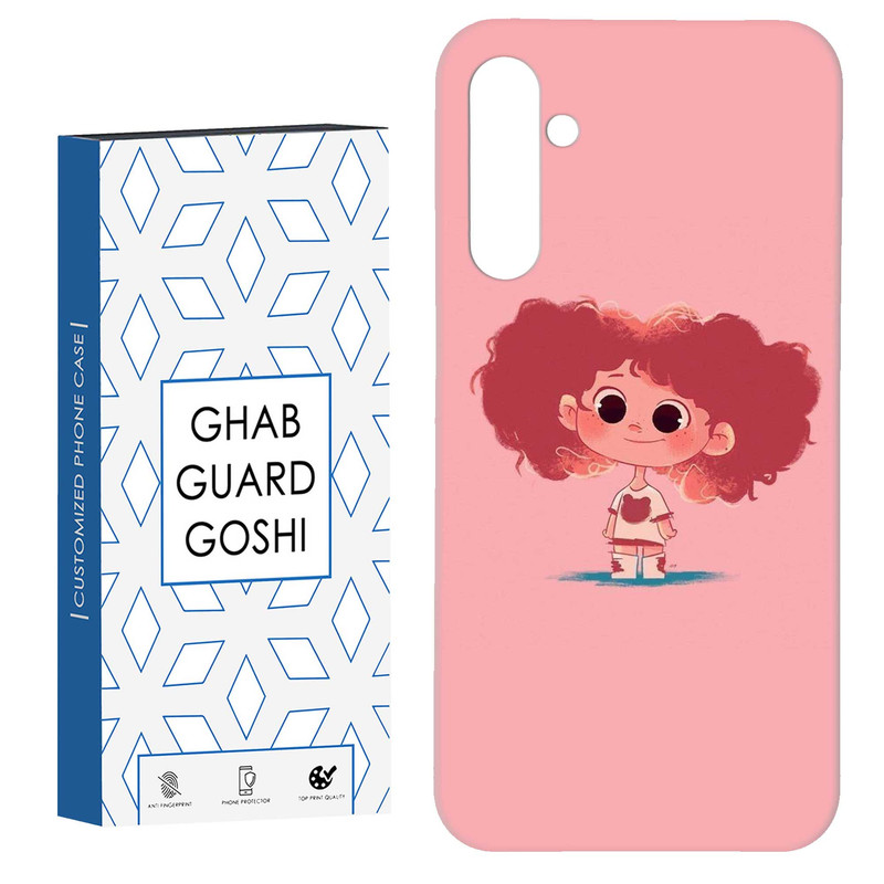 کاور قاب گارد گوشی طرح دختر  کد Dimo-749 مناسب برای گوشی موبایل سامسونگ Galaxy A34 / A34 5g