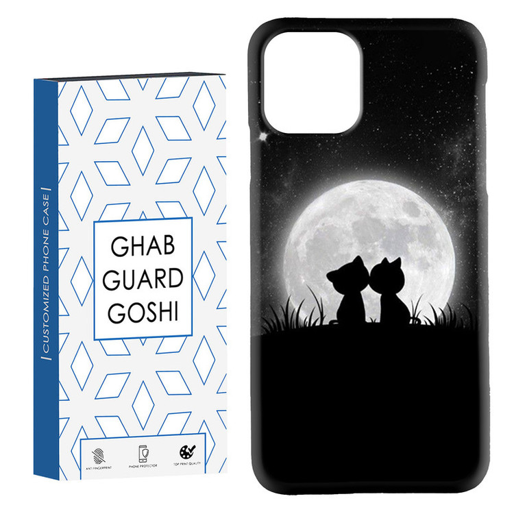 کاور قاب گارد گوشی طرح گربه ماه کد Dimo-459 مناسب برای گوشی موبایل اپل IPHONE 11 PRO MAX