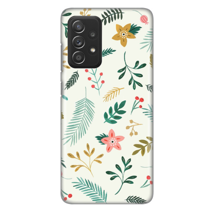 کاور طرح گل و برگ کد DIMO-036 مناسب برای گوشی موبایل سامسونگ Galaxy A72s / Galaxy A72
