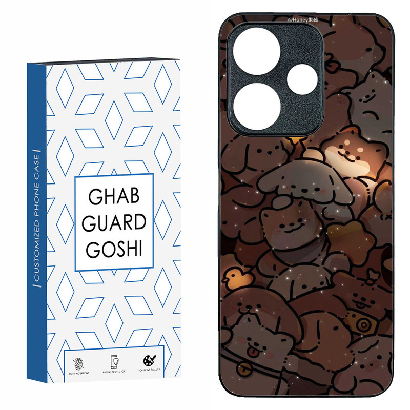 کاور قاب گارد گوشی طرح گربه کد TPU-099 مناسب برای گوشی موبایل شیائومی  REDMI 13