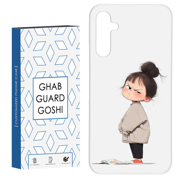 کاور قاب گارد گوشی طرح دختر ملوس کد Dimo-953 مناسب برای گوشی موبایل سامسونگ Galaxy A14