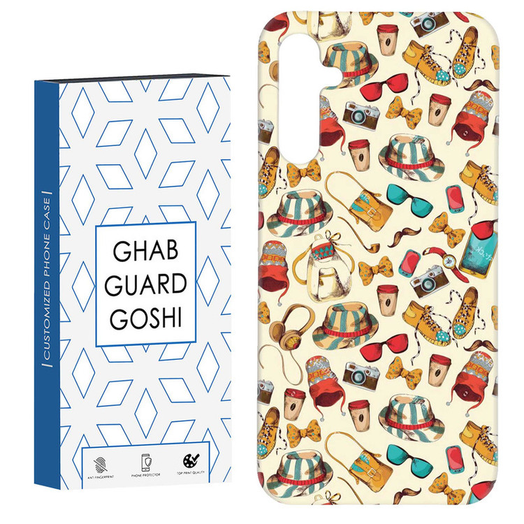 کاور قاب گارد گوشی طرح عینک و کلاه کد Dimo-788 مناسب برای گوشی موبایل سامسونگ Galaxy A14