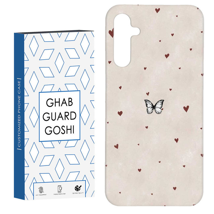 کاور قاب گارد گوشی طرح پروانه کد Dimo-855 مناسب برای گوشی موبایل سامسونگ Galaxy A54