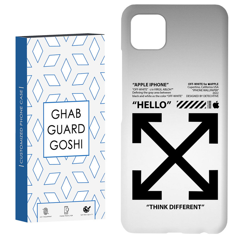 کاور قاب گارد گوشی طرح off withe  کد Dimo-645 مناسب برای گوشی موبایل سامسونگ  GALAXY A22 5G
